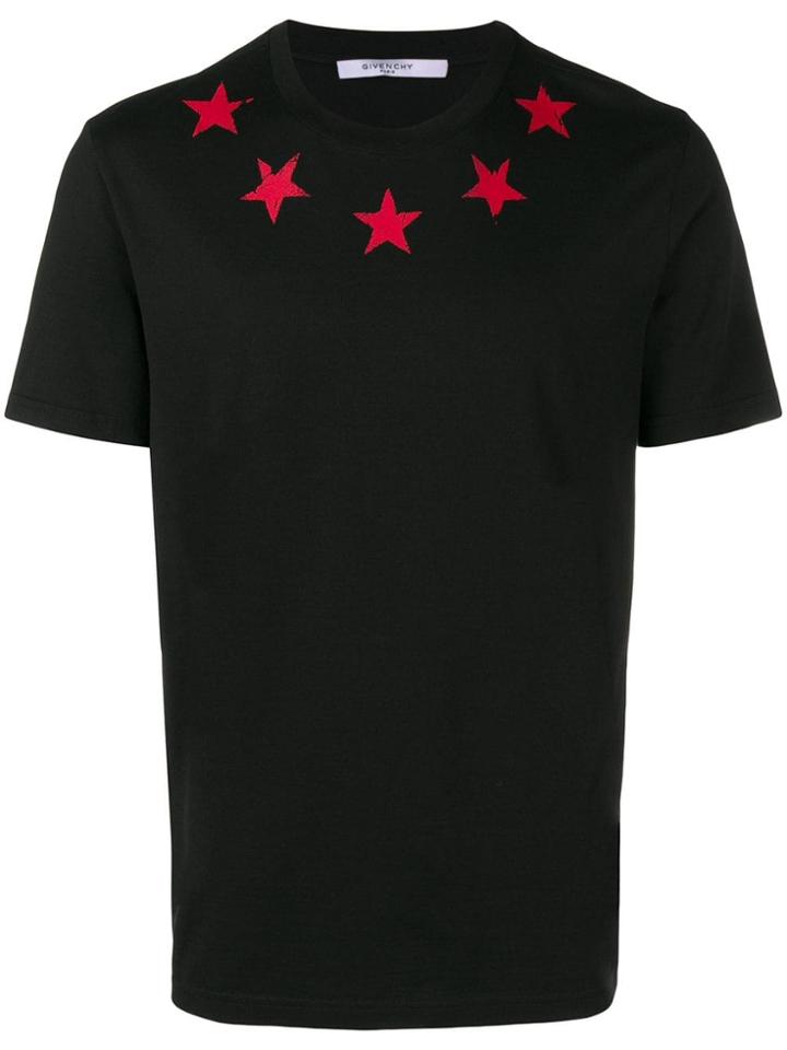 Givenchy Vintage Stars T-shirt - Black