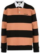 Noon Goons Striped Pattern Polo Shirt - Brown