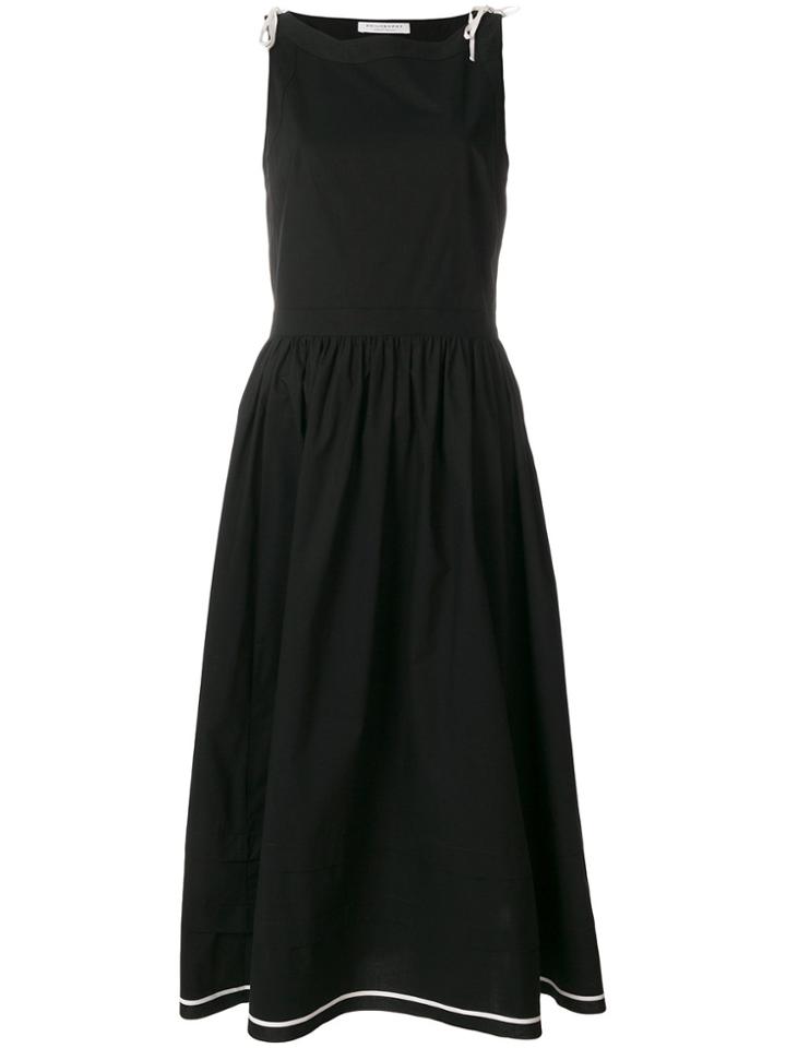 Philosophy Di Lorenzo Serafini Sleeveless Flared Dress - Black