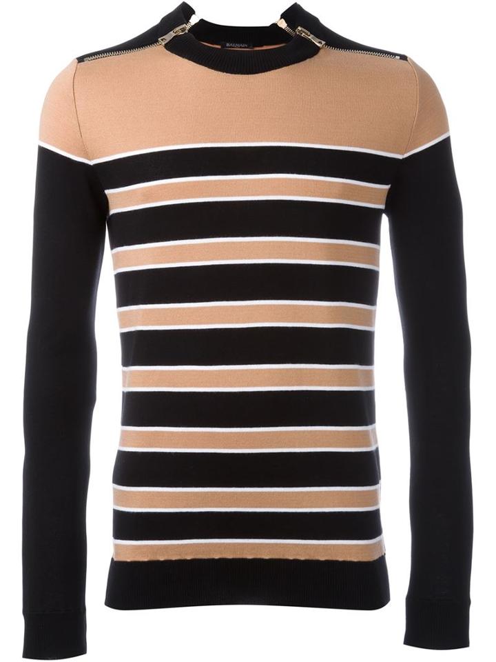 Balmain Striped Jumper