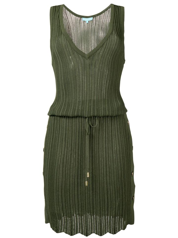Melissa Odabash Fitted Knit Dress - Green