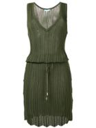 Melissa Odabash Fitted Knit Dress - Green