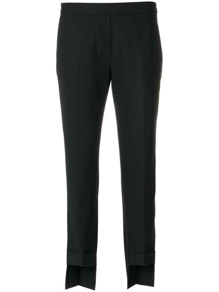 Neil Barrett Stripe Detail Skinny Trousers - Black