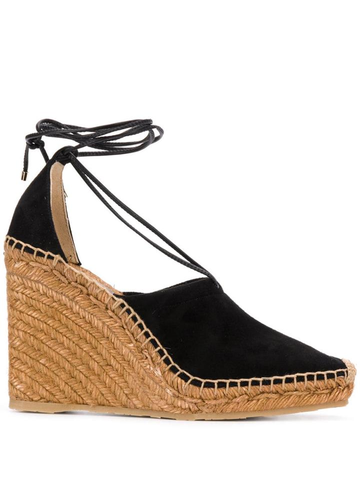Jimmy Choo Dulcet 110 Espadrilles Tie - Black