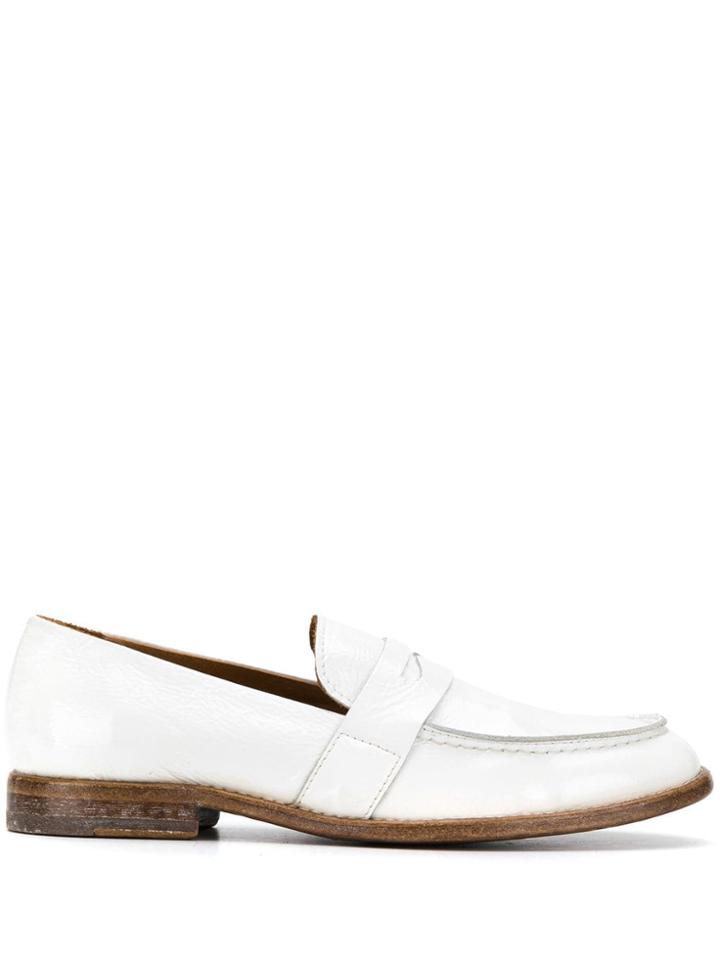 Moma Varnished Loafers - White