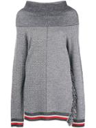 Stella Mccartney Oversized Cowl Neck Sweater - Grey