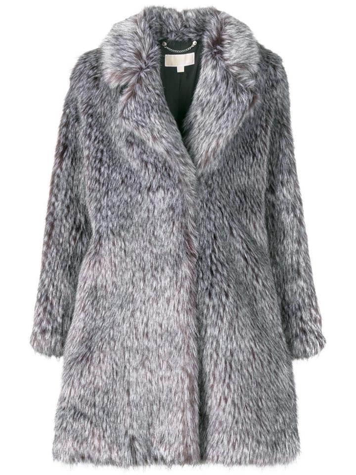 Michael Kors Collection Oversized Coat - Grey