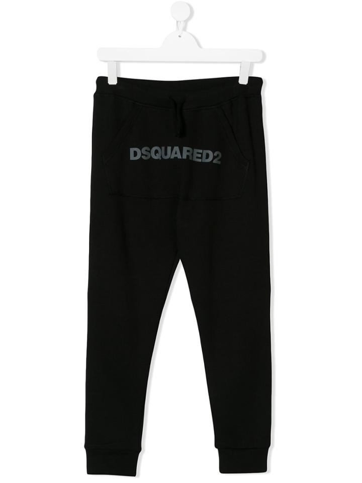 Dsquared2 Kids Logo Track Pants - Black