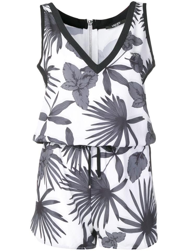 Liu Jo Relaxed Summer Playsuit - White