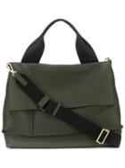 Marni City Pod Shoulder Bag, Women's, Green, Calf Leather