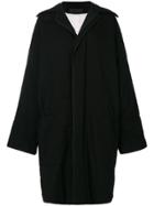 Haider Ackermann Oversized Single Breasted Coat - Black