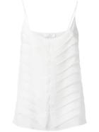 Capucci Layered Cami Top - White