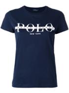 Polo Ralph Lauren - Logo T-shirt - Women - Cotton - S, Blue, Cotton