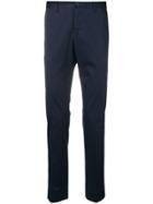Ps Paul Smith Slim-fit Tailored Trousers - Blue
