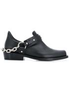 Paco Rabanne Chunky Chain Loafers - Black