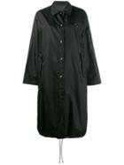 Prada Technical Raincoat - Black
