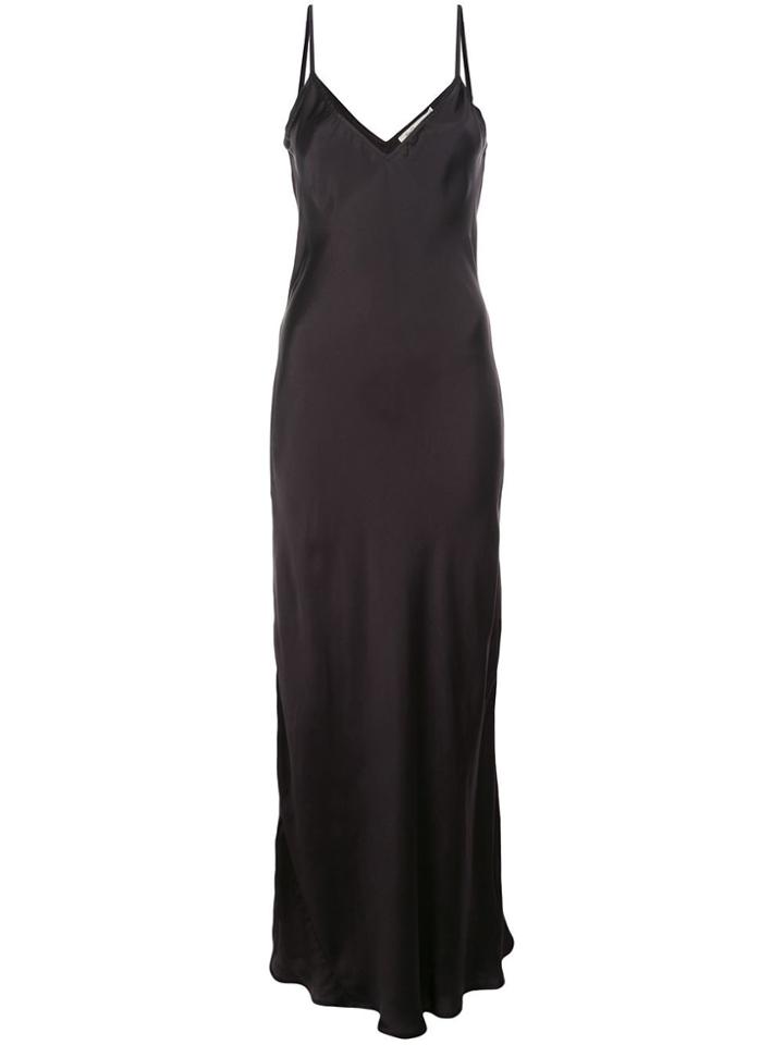 Mes Demoiselles Leomie Maxi Slip Dress - Black