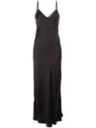Mes Demoiselles Leomie Maxi Slip Dress - Black