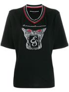 Ermanno Scervino Embroidered T-shirt - Black