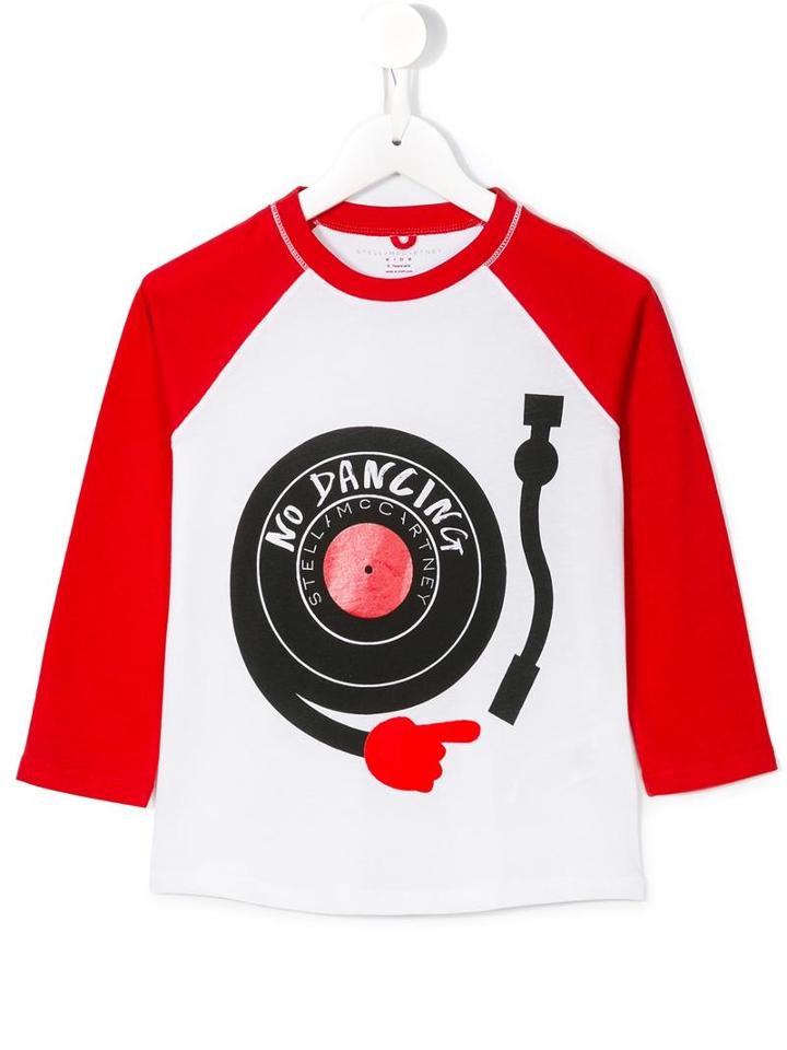 Stella Mccartney Kids No Dancing Print Max T-shirt, Boy's, Size: 10 Yrs, White