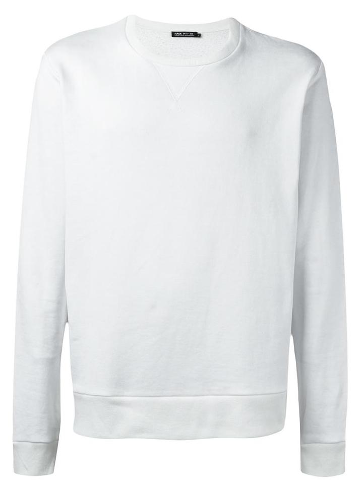 Haus By Ggdb Crew Neck Sweatshirt, Men's, Size: Small, White, Cotton