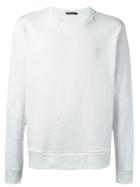 Haus By Ggdb Crew Neck Sweatshirt, Men's, Size: Small, White, Cotton