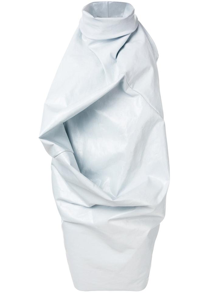 Rick Owens Oversized Structured Dress - White