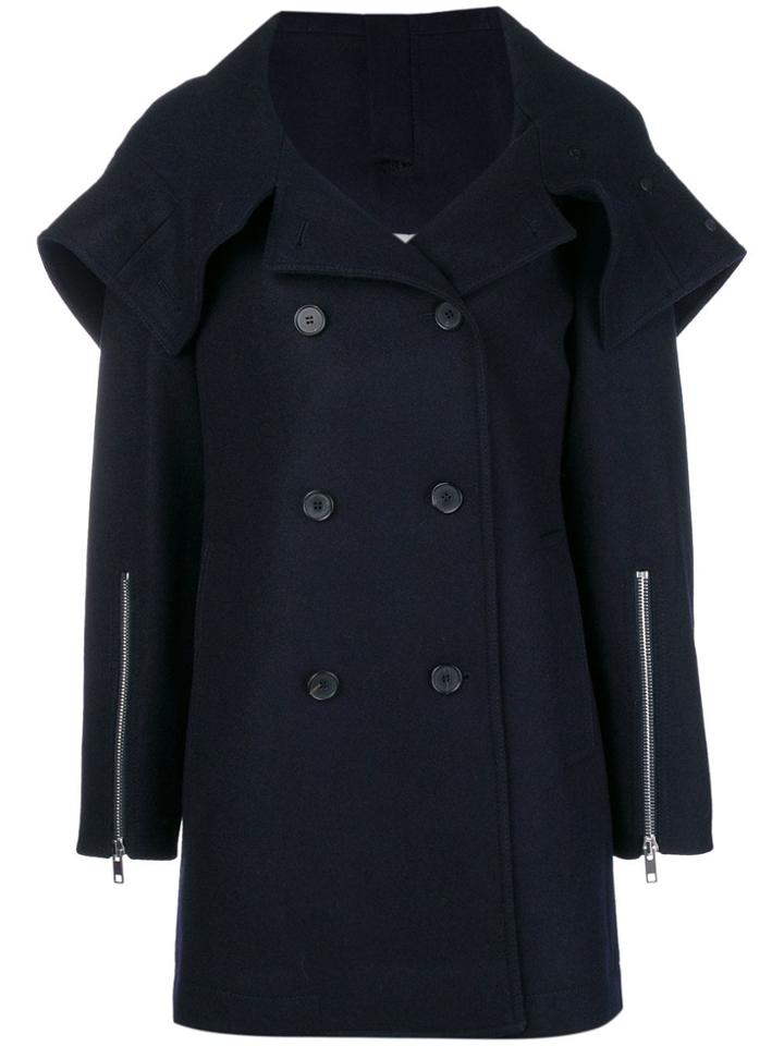 Calvin Klein 205w39nyc Double-breasted Coat - Blue