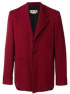 Marni Gabardine Patch Pocket Blazer - Red