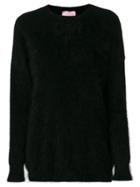 Giamba Crew Neck Jumper - Black
