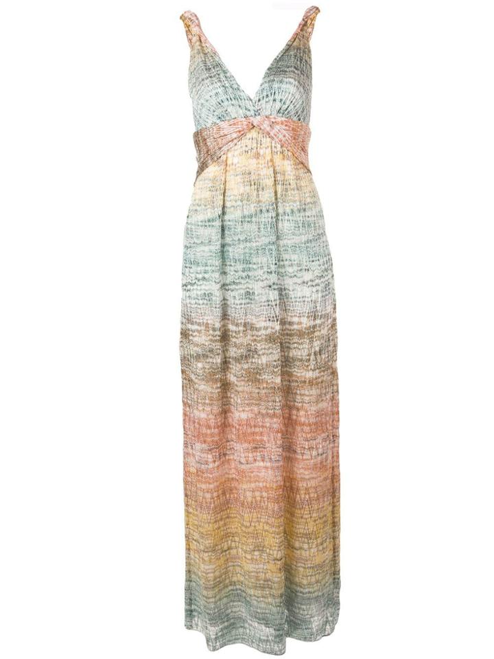Missoni Gradient Effect Dress - Blue