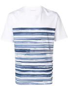 Corneliani Striped T-shirt - White