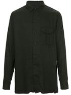 Bassike Casual Button Down Shirt - Black