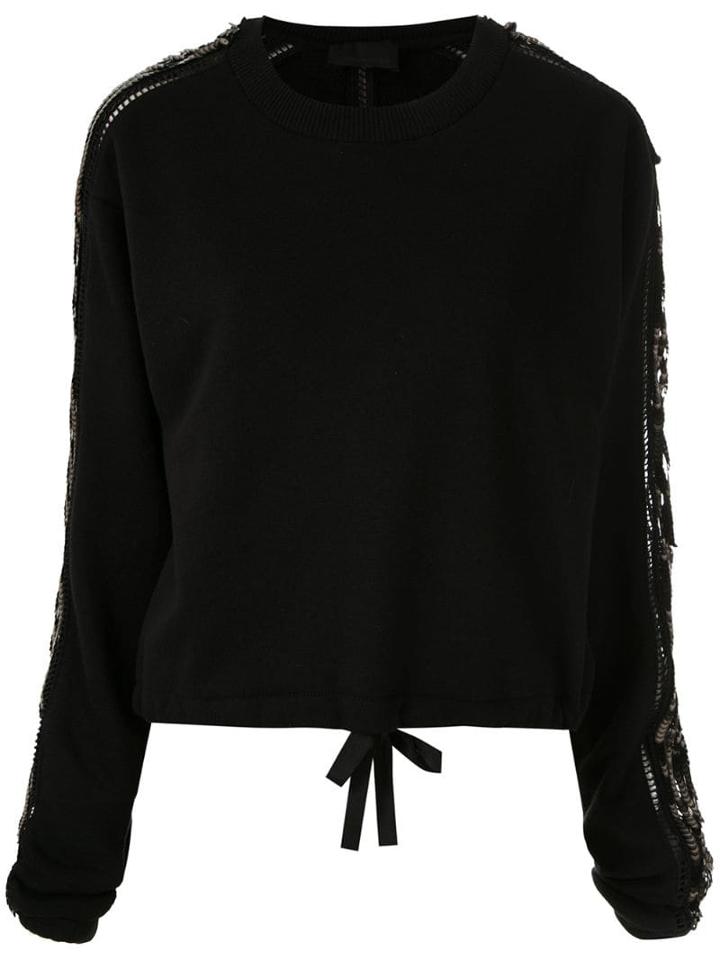 Andrea Bogosian Blusa Moletom Peyton Ab - Black
