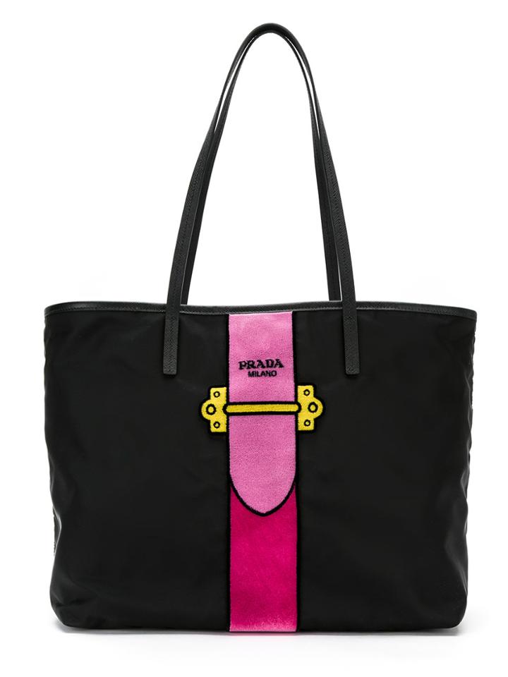 Prada Prada 1bg0652bl8voom F0d2p Synthetic->nylon - Black