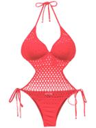 Amir Slama Cut Out Detail Swimsuit - Unavailable