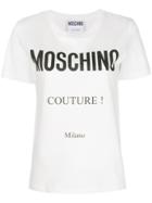 Moschino Printed Logo T-shirt - White