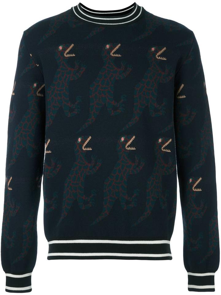 Paul Smith Dinosaur Intarsia Jumper