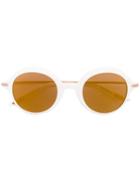 Christian Roth Eyewear - 'having A Ball' Sunglasses - Unisex - Acetate - 48, White, Acetate
