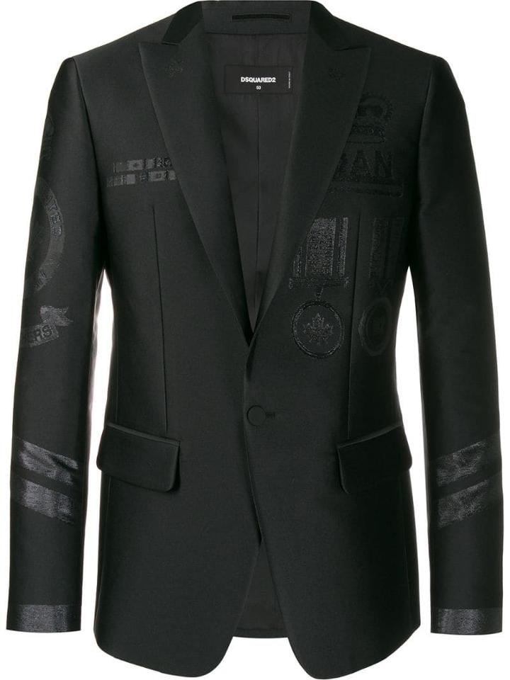 Dsquared2 Classic Single-breasted Blazer - Grey