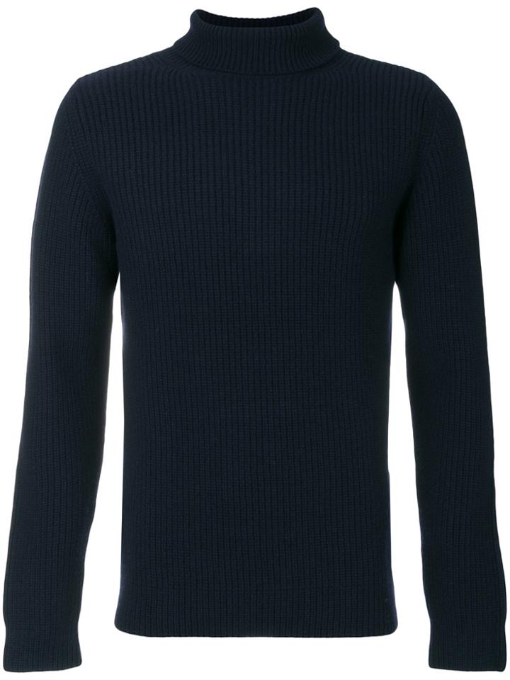A.p.c. Turtleneck Sweater - Blue