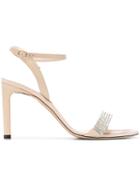 Nina Ricci Embellished Sandals - Neutrals