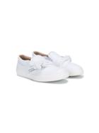Florens Teen Knot Detail Sneakers - White