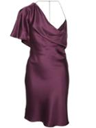 Cushnie Single Sleeve Dress - Purple