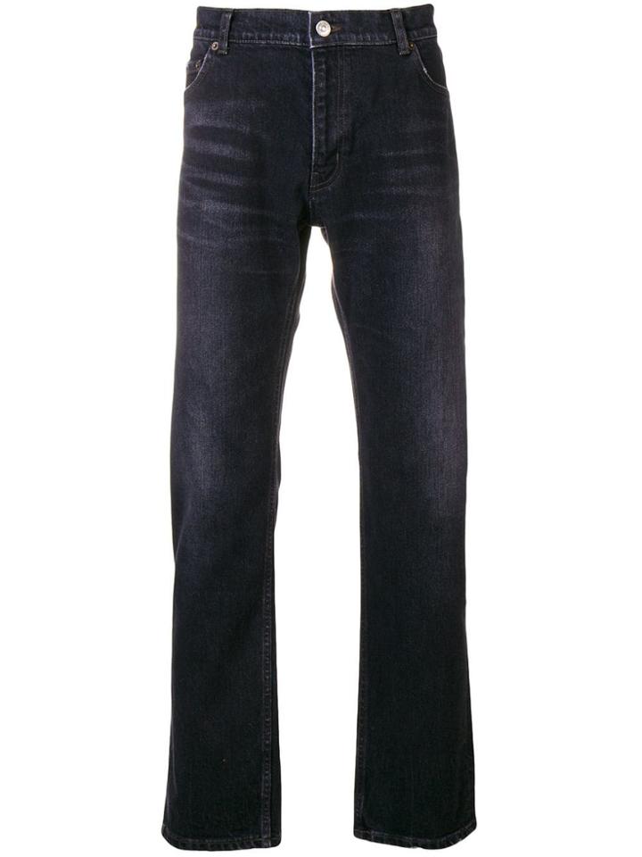 Balenciaga Slim Fit Jeans - Black