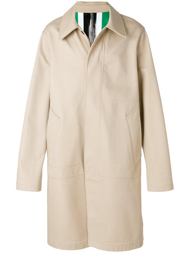 Ami Alexandre Mattiussi Oversize Coat - Nude & Neutrals