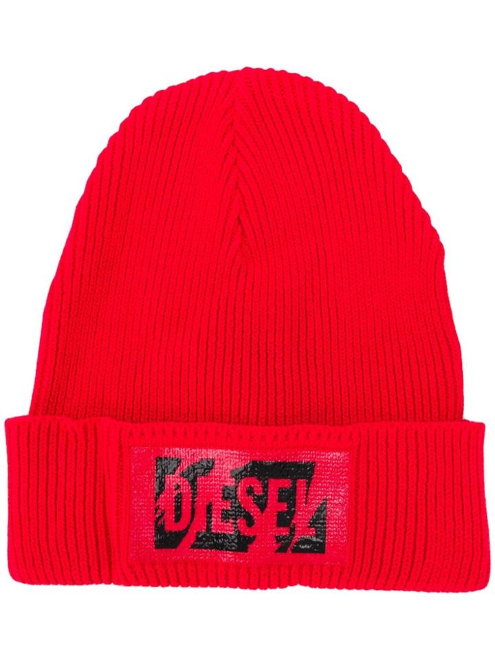Diesel K-logy Beanie - Red