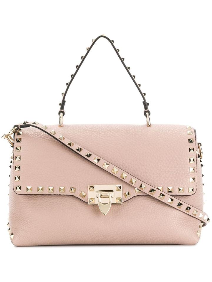 Valentino Valentino Garavani Rockstud Tote - Neutrals