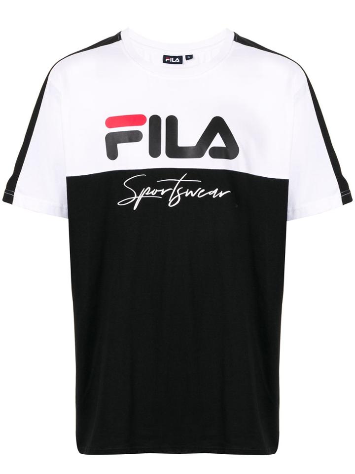 Fila Graphic Colour Block T-shirt - Black