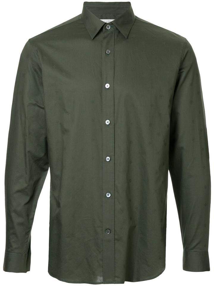 Gieves & Hawkes Plain Shirt - Green